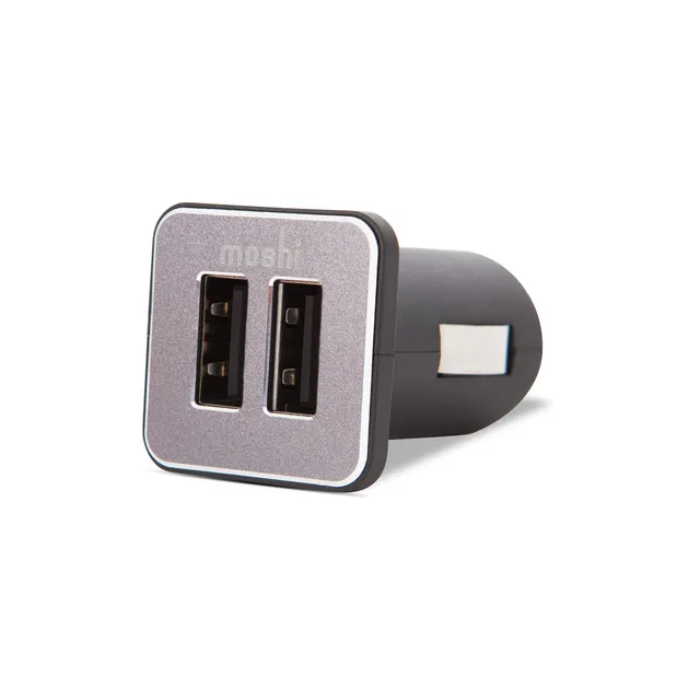 Moshi Chargers Car Charger Duo chargeur voiture 2 ports USB-A noir