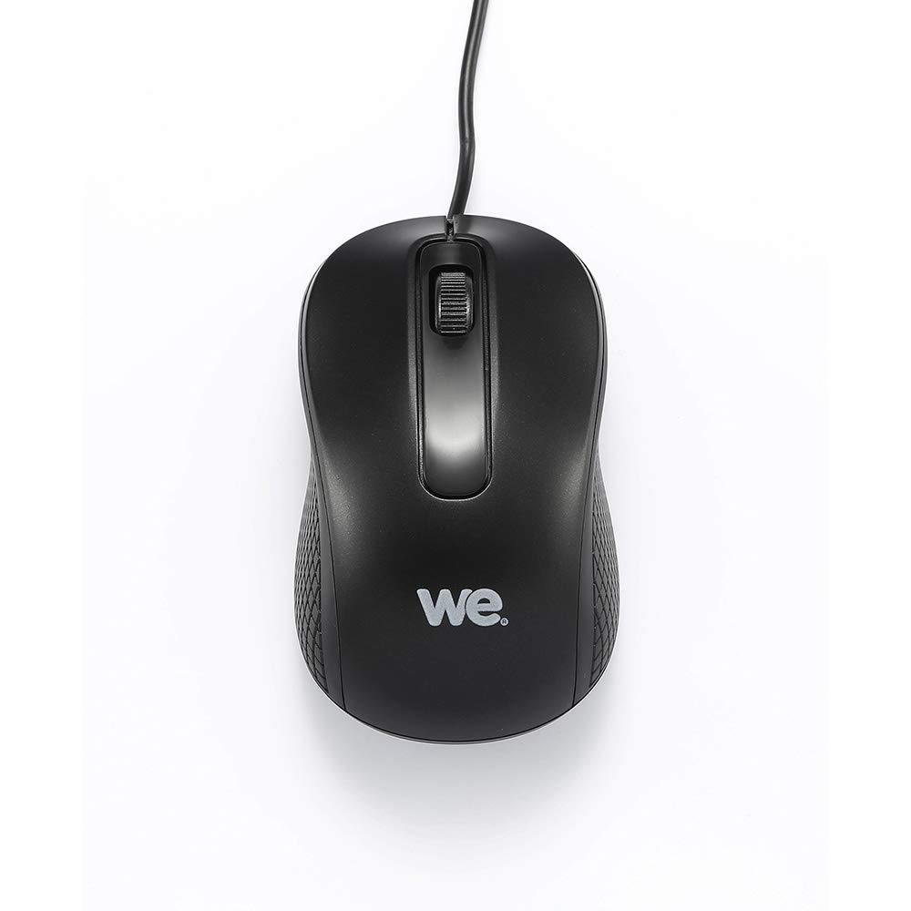 WE Informatique souris filaire USB 1200 DPI rouge ambidextre