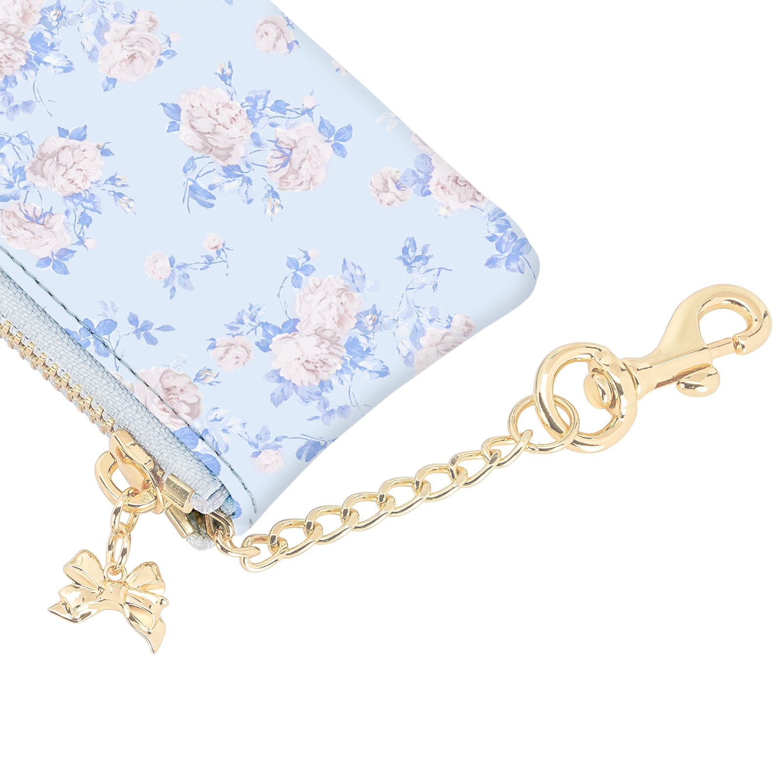CASE-MATE Phone Accessories x LoveShackFancy Keychain Wallet porte-clés portefeuille Everblooming Rosettes