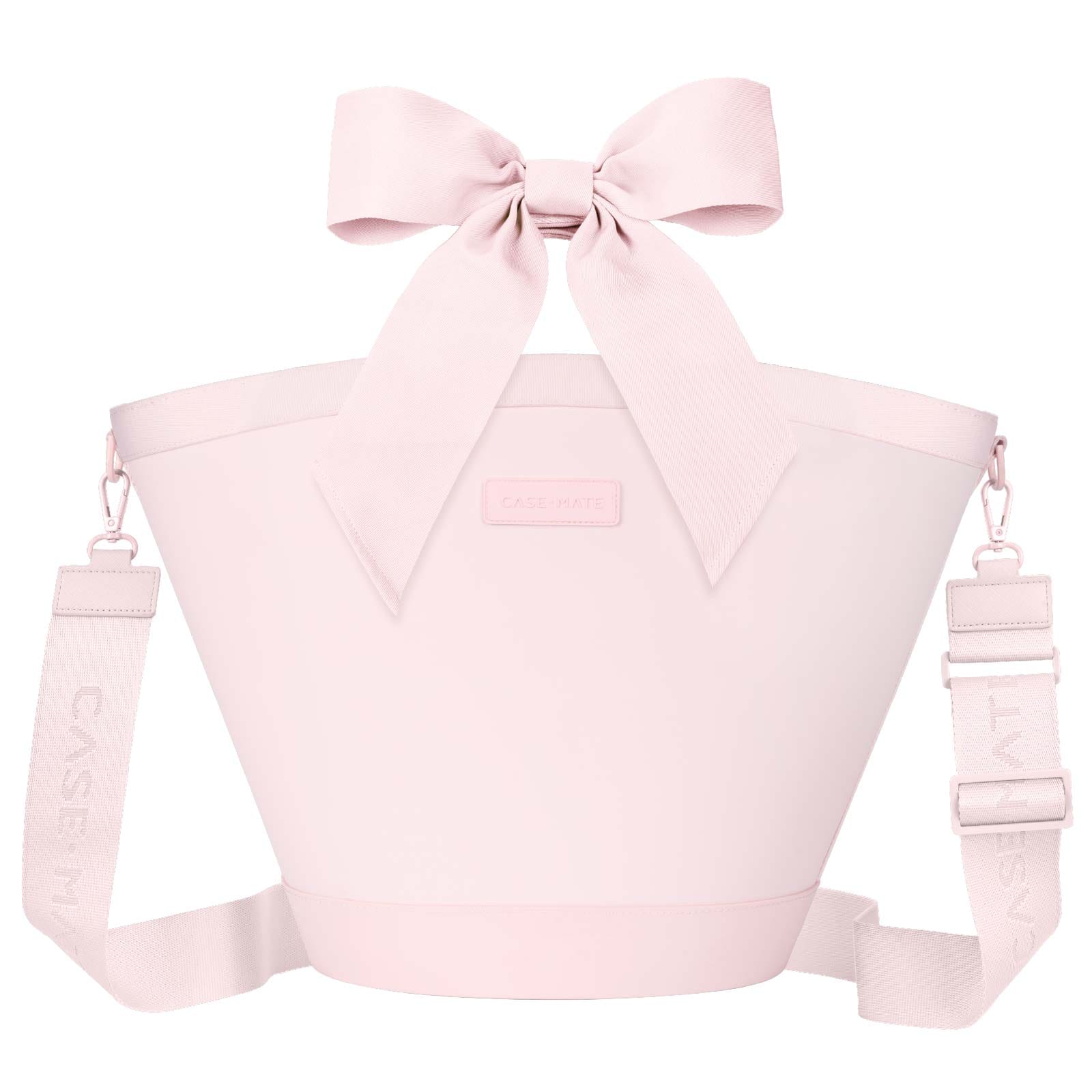 CASE-MATE Jelly Totes Jelly Cooler Tote 12L sac glacière Ballet Pink Bow irisé isolant
