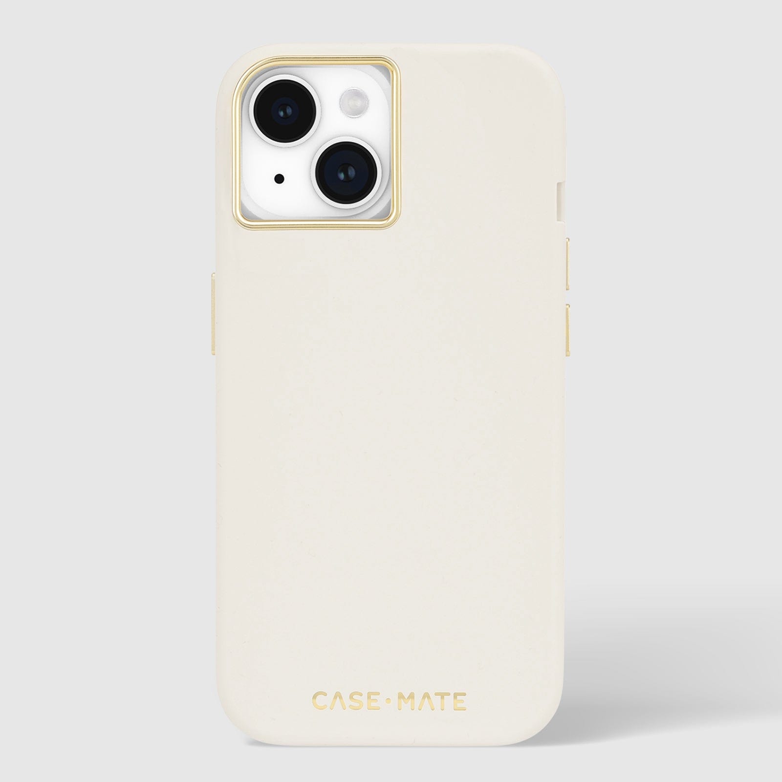 CASE-MATE Phone Cases Silicone coque iPhone 15 beige MagSafe