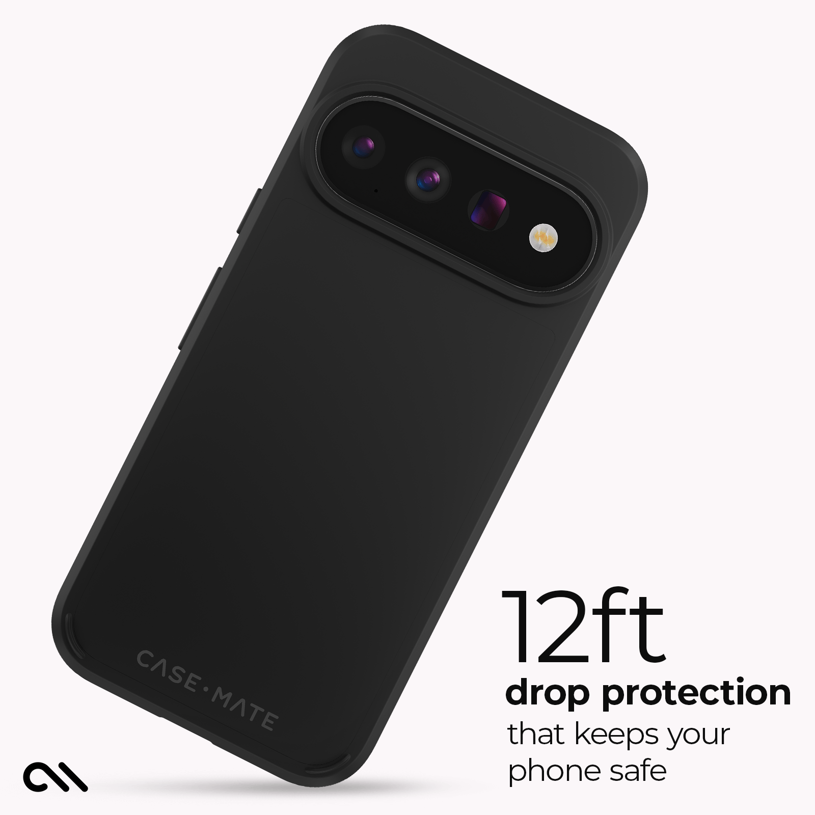 CASE-MATE Tough Black with Magnet coque Pixel 11 Pro noire