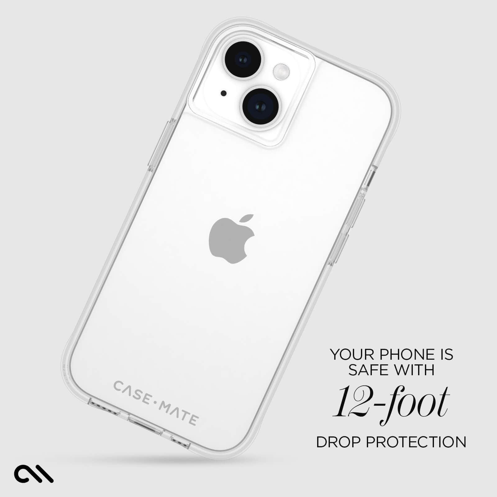 CASE-MATE Tough Clear coque iPhone 15 transparente antichoc