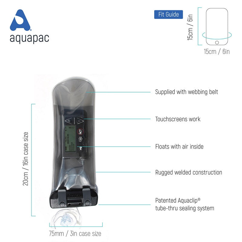 Aquapac Radio Microphones Waterproof Radio Microphone Case Small étui micro IPX6