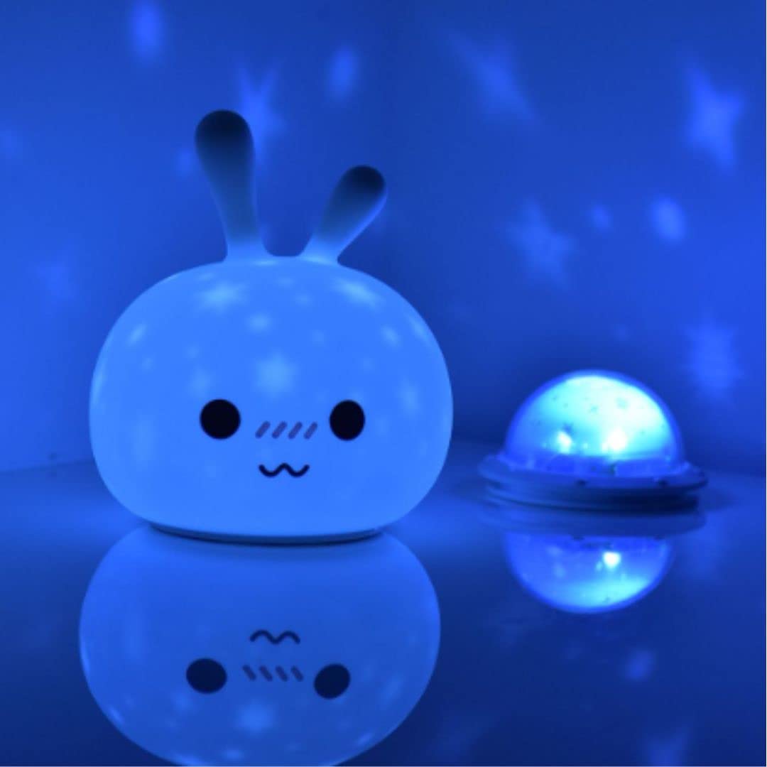 WE WEKIDS WEKVEILLAPIN veilleuse lapin blanche rechargeable