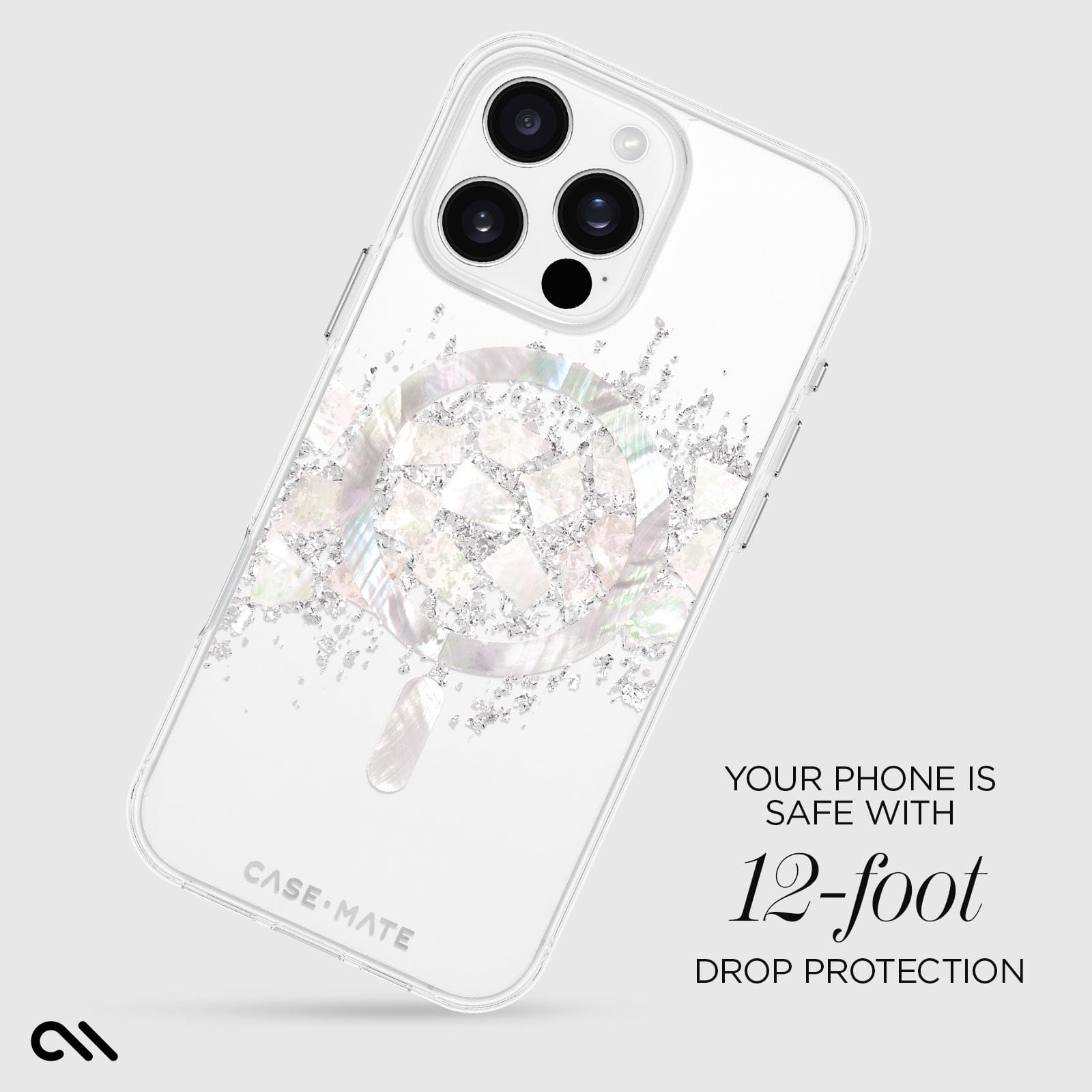 CASE-MATE Phone Cases Touch of Pearl coque iPhone 16 Pro Max MagSafe