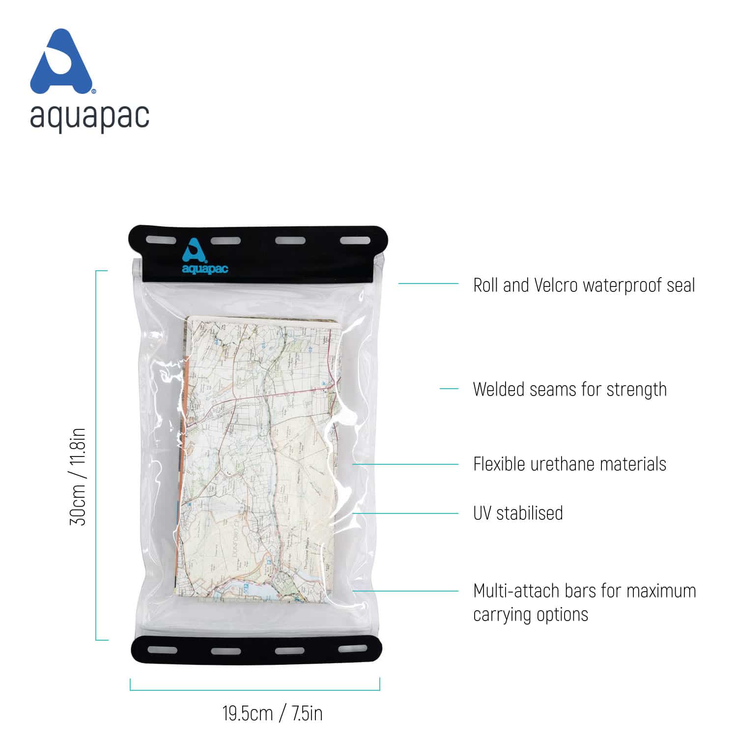 Aquapac Maps Waterproof Map Case Small étui carte IPX6
