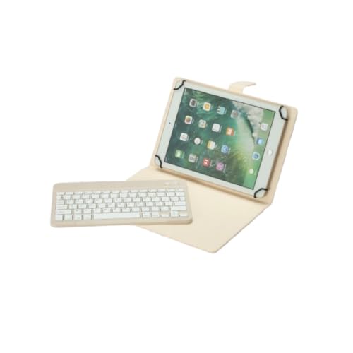 WE WE POP étui tablette avec clavier Bluetooth beige 9–11 pouces AZERTY