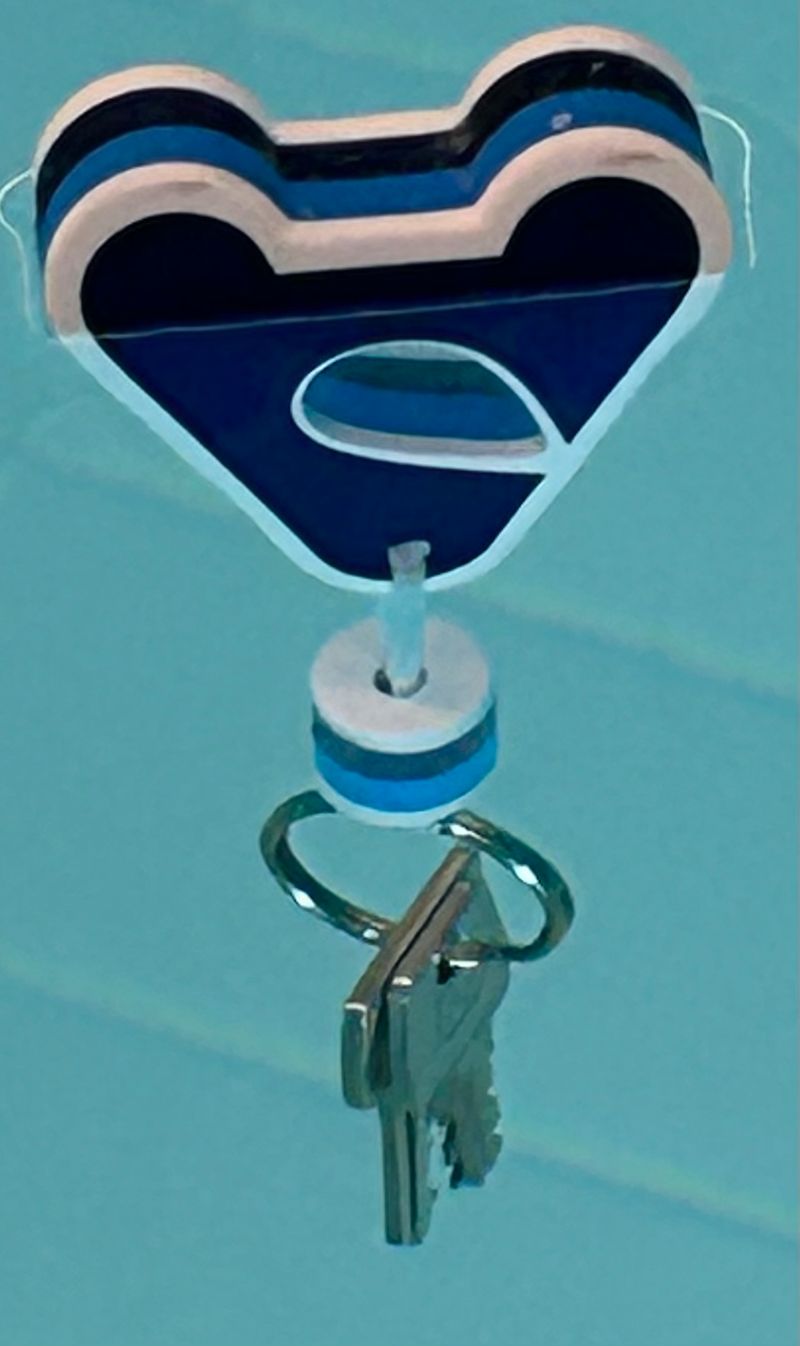 Aquapac Accessories Floating Key Ring 992 porte-clés flottant 50 g