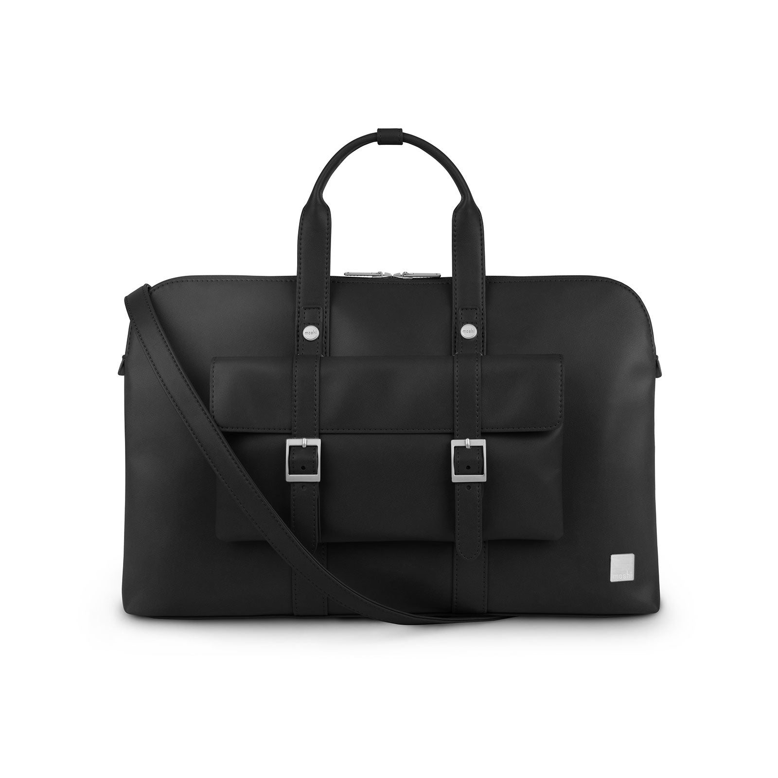 MOSHI Treya Treya Laptop Briefcase serviette ordinateur Caramel Brown cuir vegan