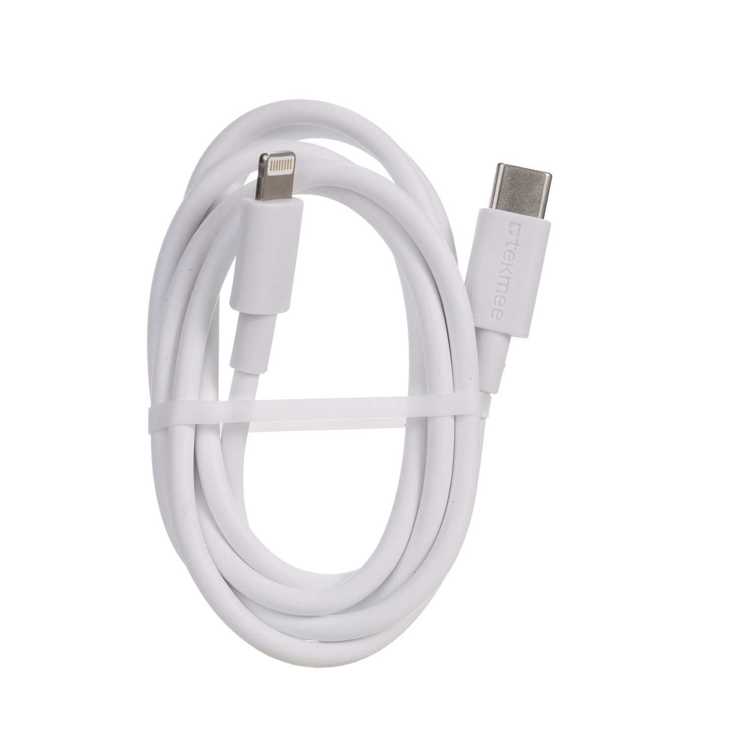 Tekmee Câbles de charge câble Lightning vers USB-C 2,4 A 1 m