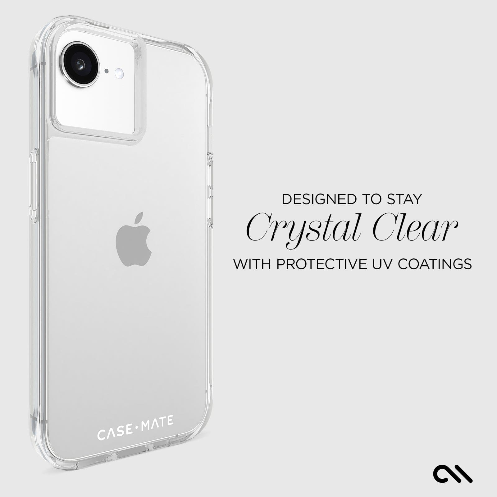 CASE-MATE Phone Cases Tough Clear coque iPhone 17e et 16e transparente antichute