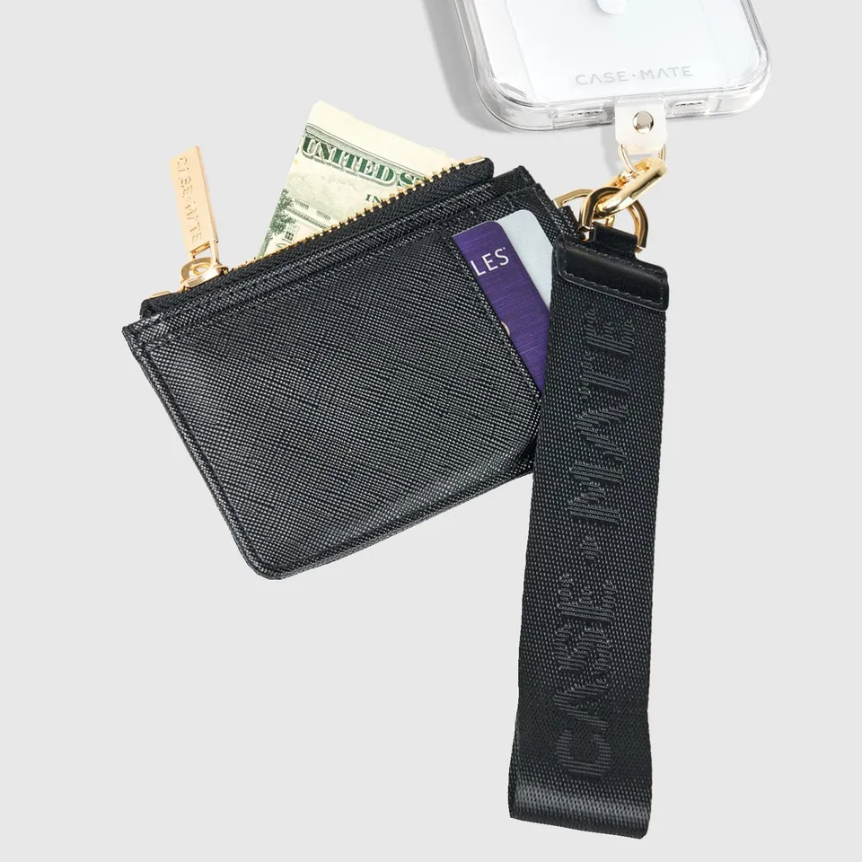 CASE-MATE Phone Accessories Essential Phone Strap with Wallet cordon téléphone avec portefeuille