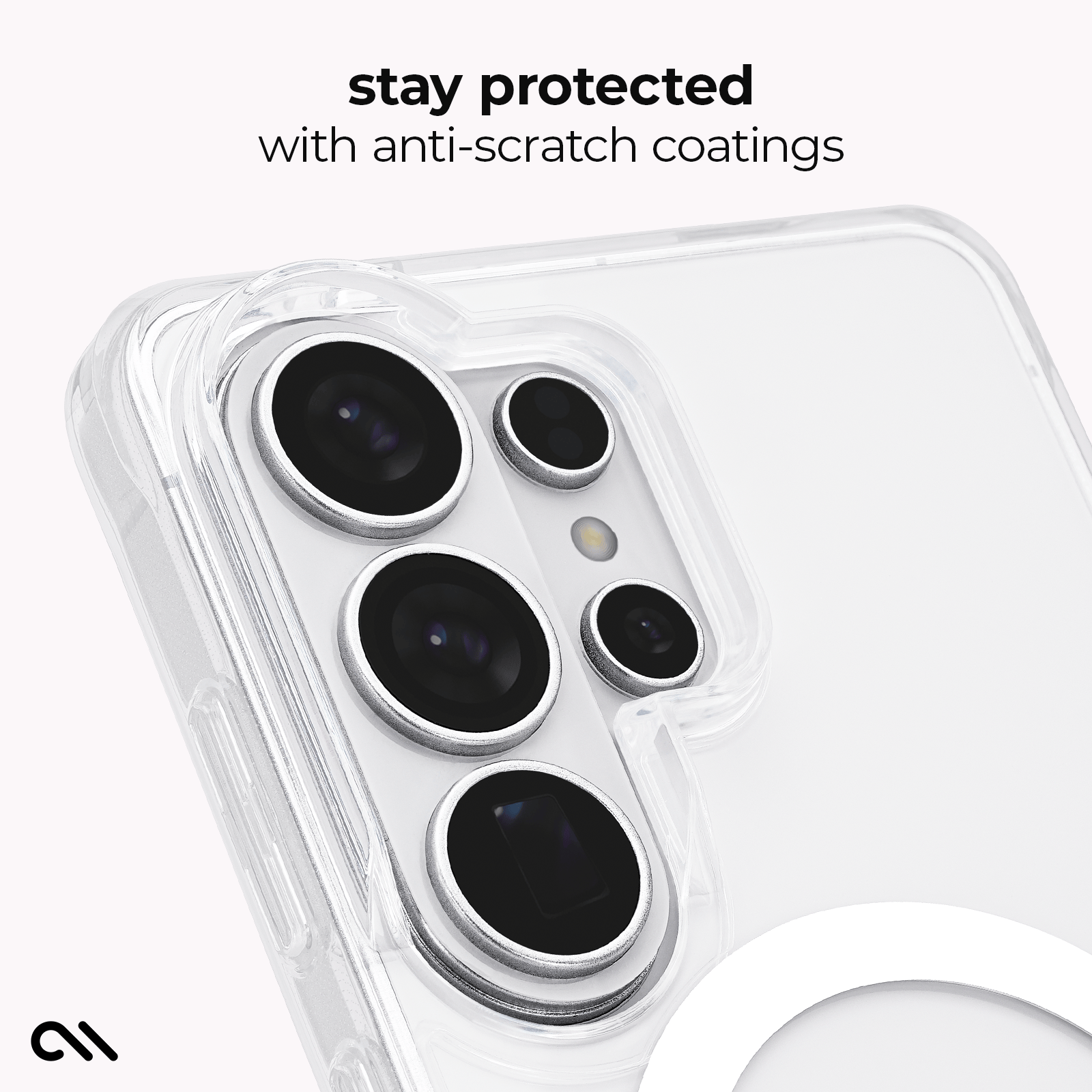 CASE-MATE Phone Cases Tough Clear with Magnet - Galaxy S26 Ultra coque transparente