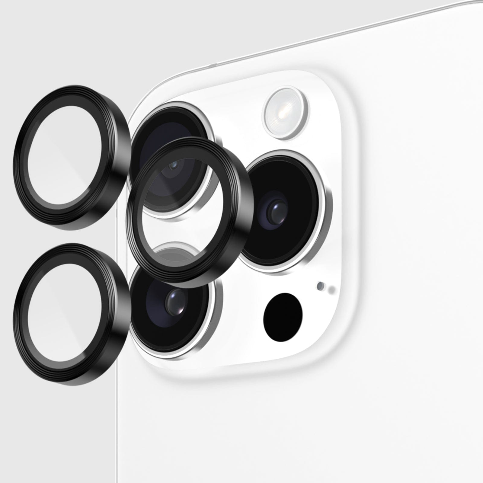 CASE-MATE Lens Protectors Camera Lens Protector protection caméra iPhone 16 Pro / 16 Pro Max noire