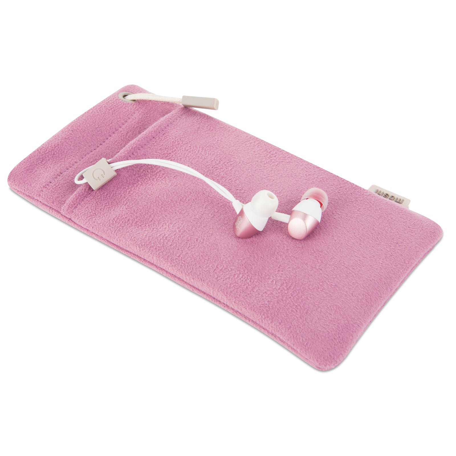 Moshi Sleeves iPouch Plus étui téléphone rose microfibre