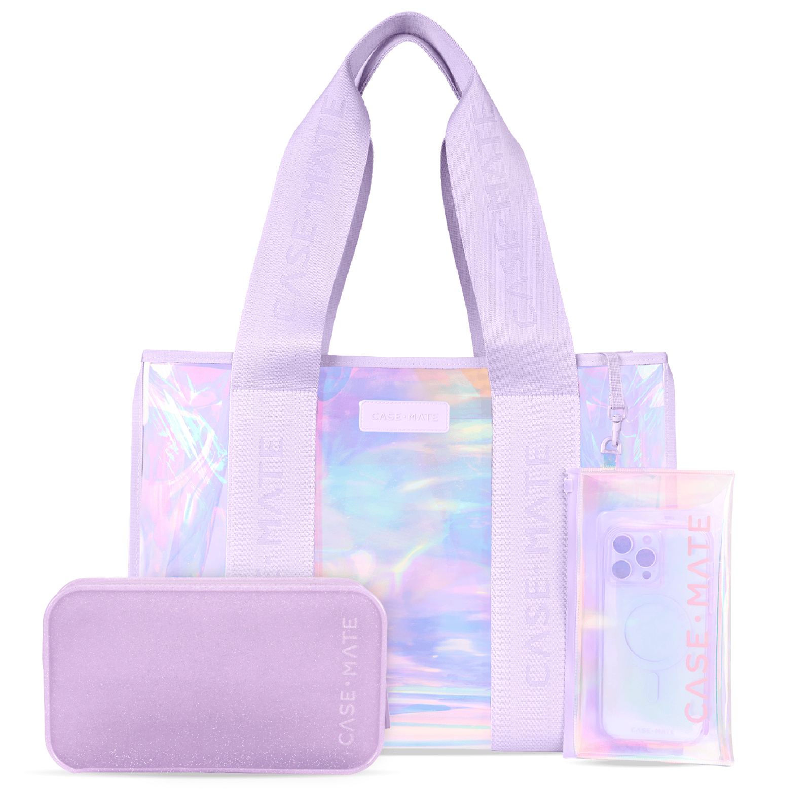 CASE-MATE Bundles The Jelly Duo - Soap Bubble sac et trousse