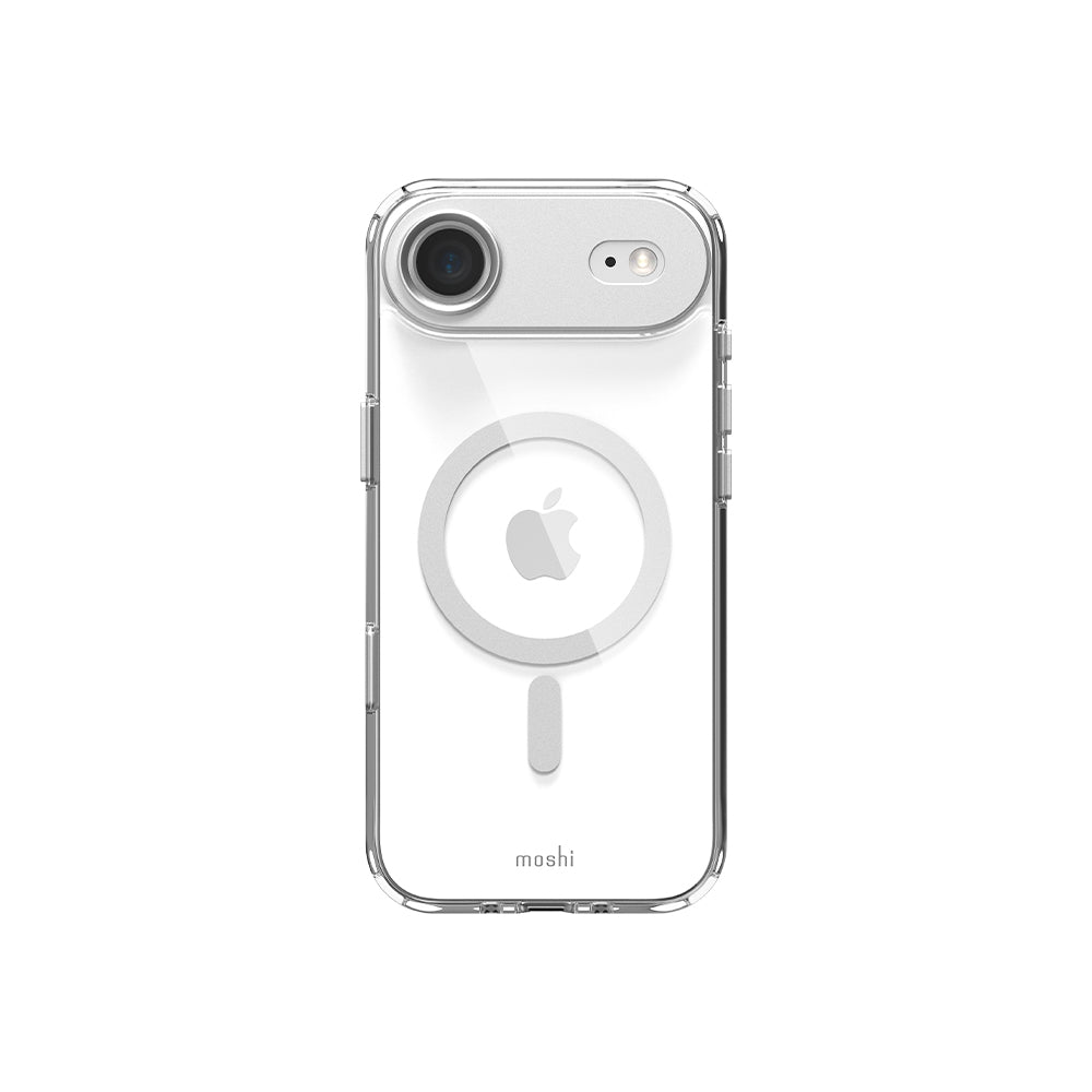 Moshi Cases iGlaze Hardshell Case coque iPhone 17 transparente bronze MagSafe