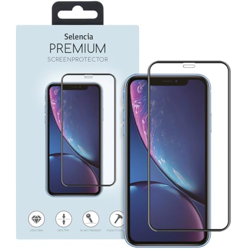 SELENCIA Protection d'écran en verre trempé iPhone XR iPhone 11, 9H