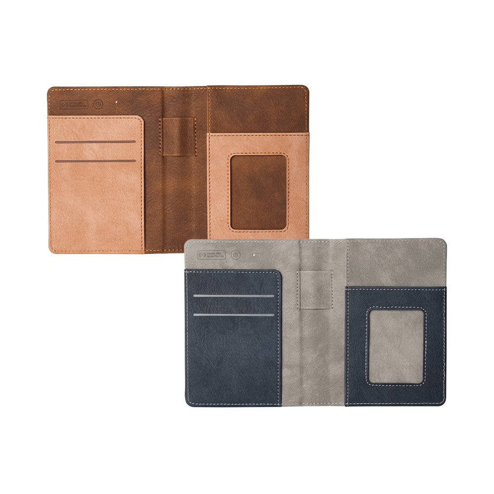 MOSHI Card Holders and Keychains Passport Finder Holder porte-passeport bleu nuit MagSafe