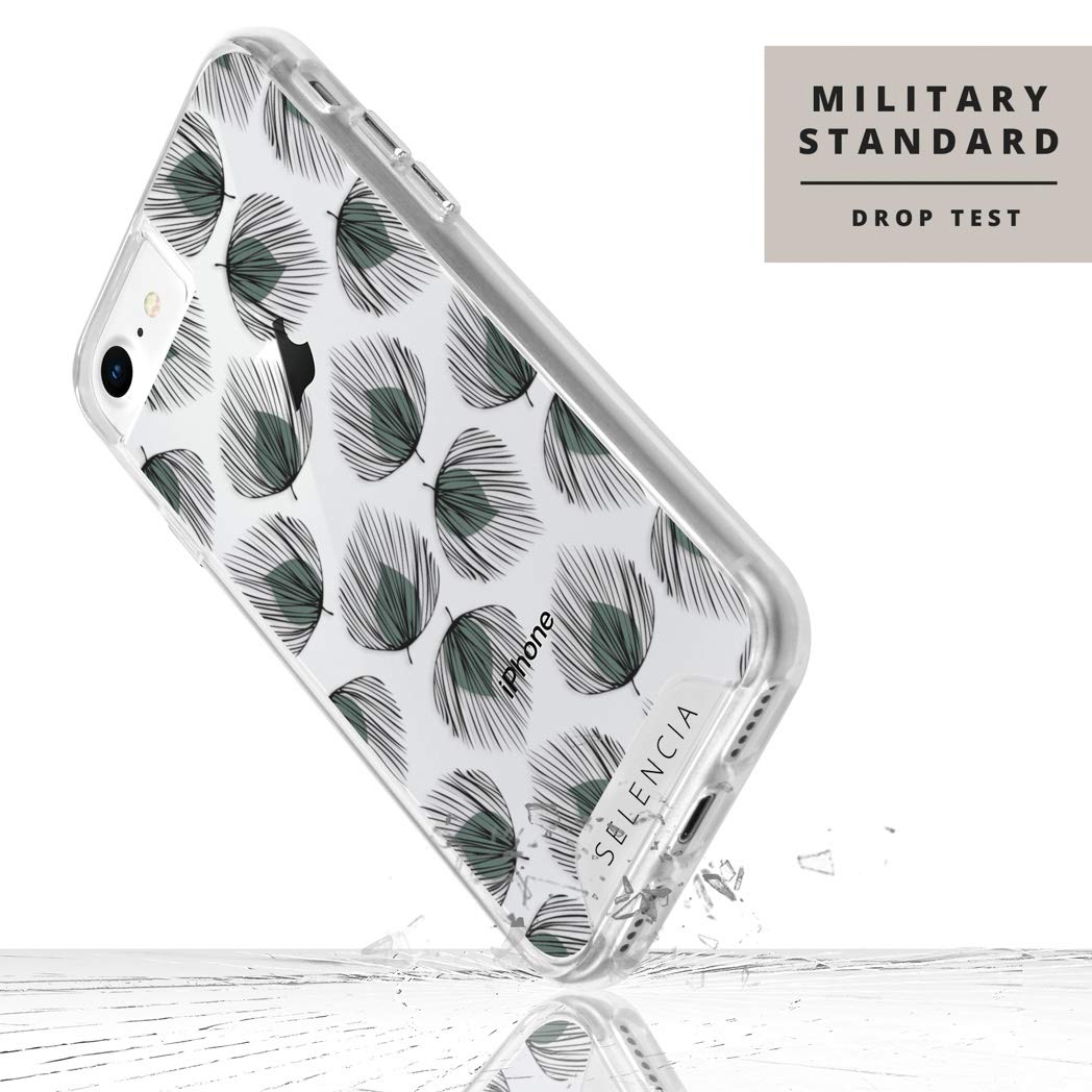 Selencia Coque arrière Zarya Fashion coque plumes iPhone