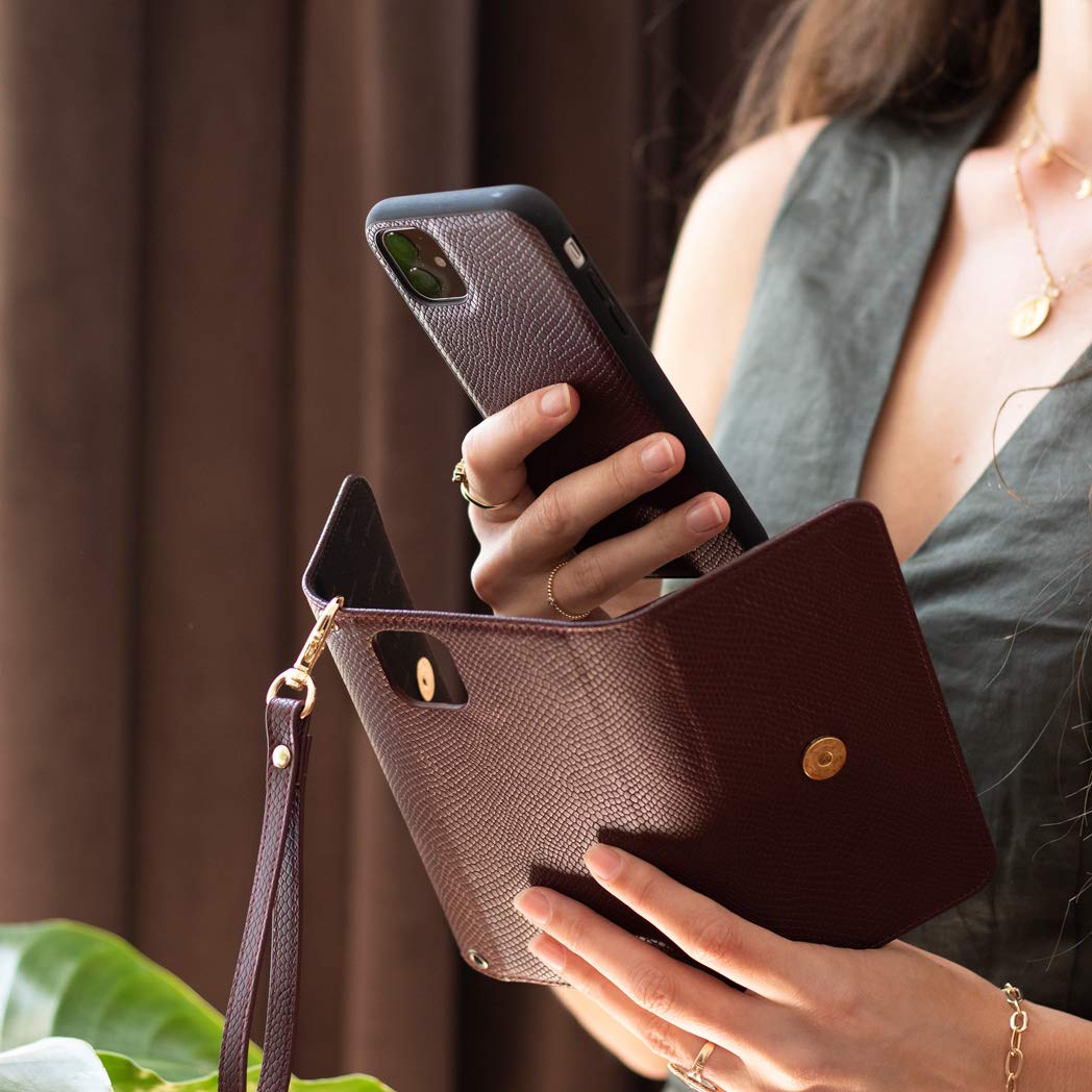 Selencia Tierra pochette iPhone 11 Pro multicolore, 4 porte-cartes