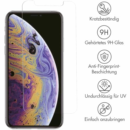Selencia Protection d'écran en verre trempé iPhone XS Max ultra-fine