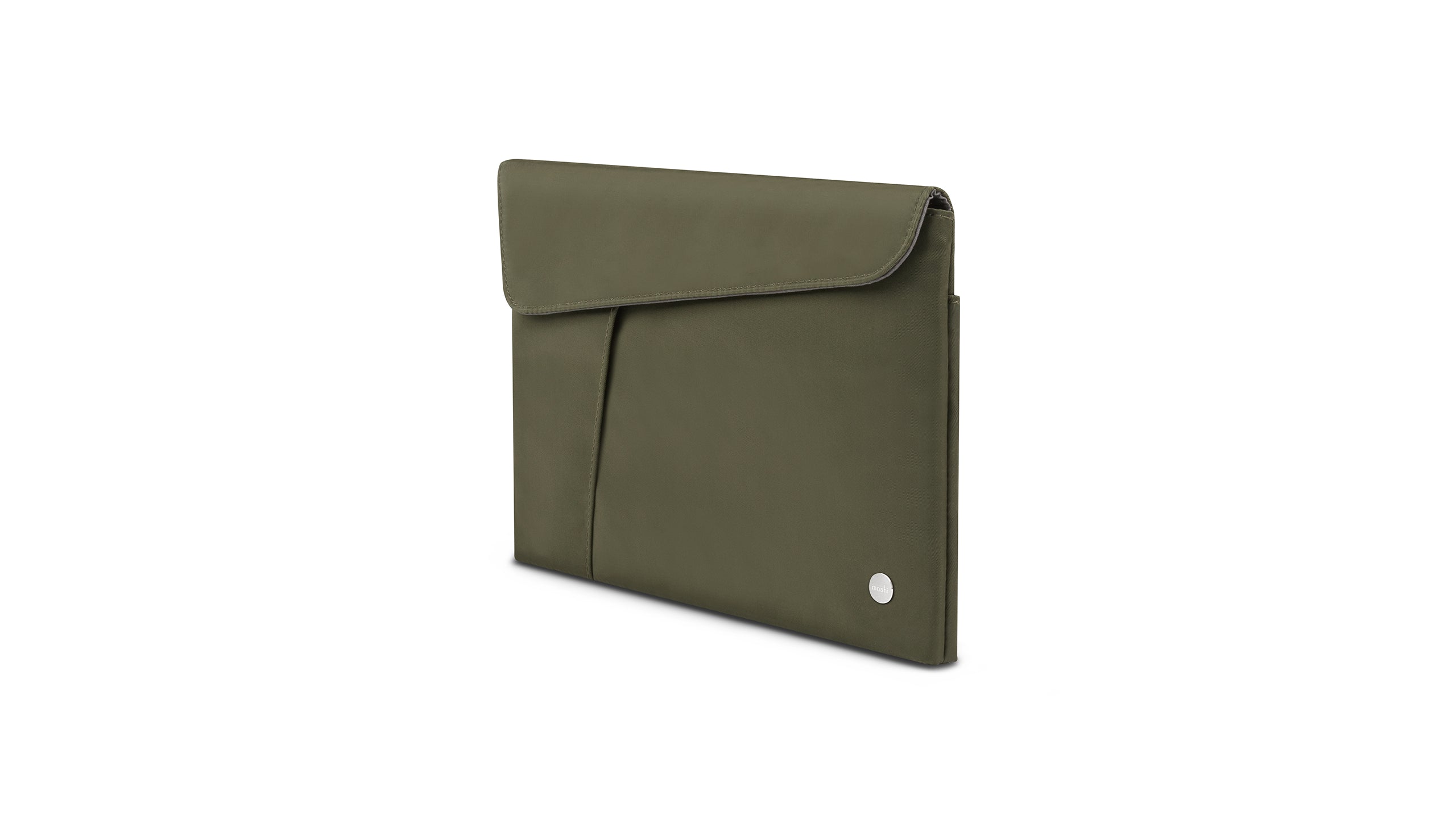 MOSHI Bags Aro Slim Crossbody Bag sacoche vert forêt, jusqu’à 11 pouces