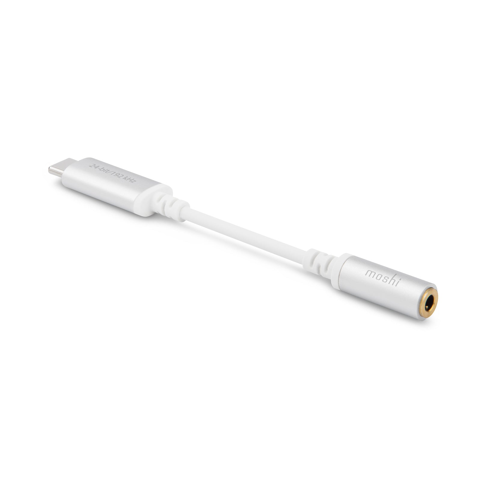 Moshi Cables and Adapters USB-C to 3.5 mm Digital Audio Adapter adaptateur audio argent