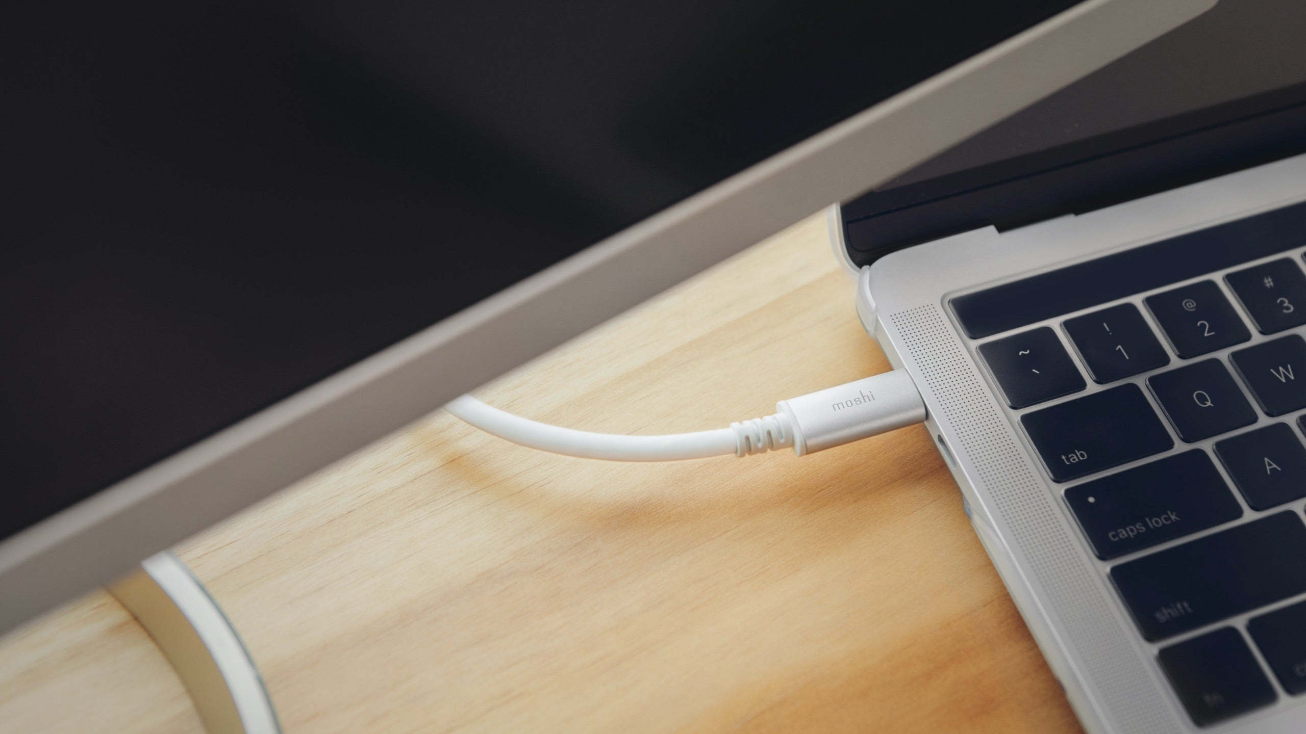 Moshi Cables and Adapters USB-C to DisplayPort Cable câble blanc 1,5 m 5K HDR