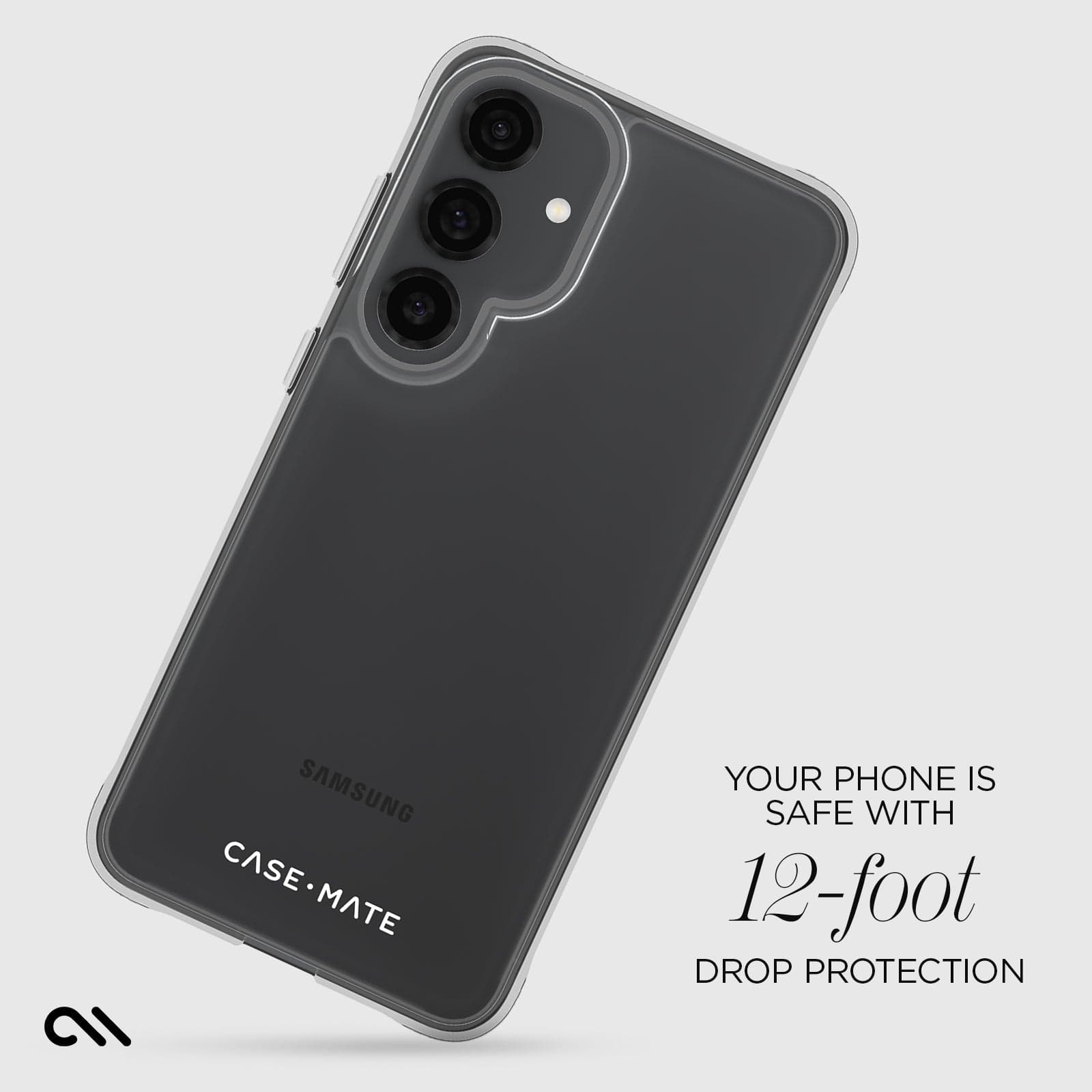 CASE-MATE Phone Cases Tough Clear coque Galaxy S25+ transparente antichoc