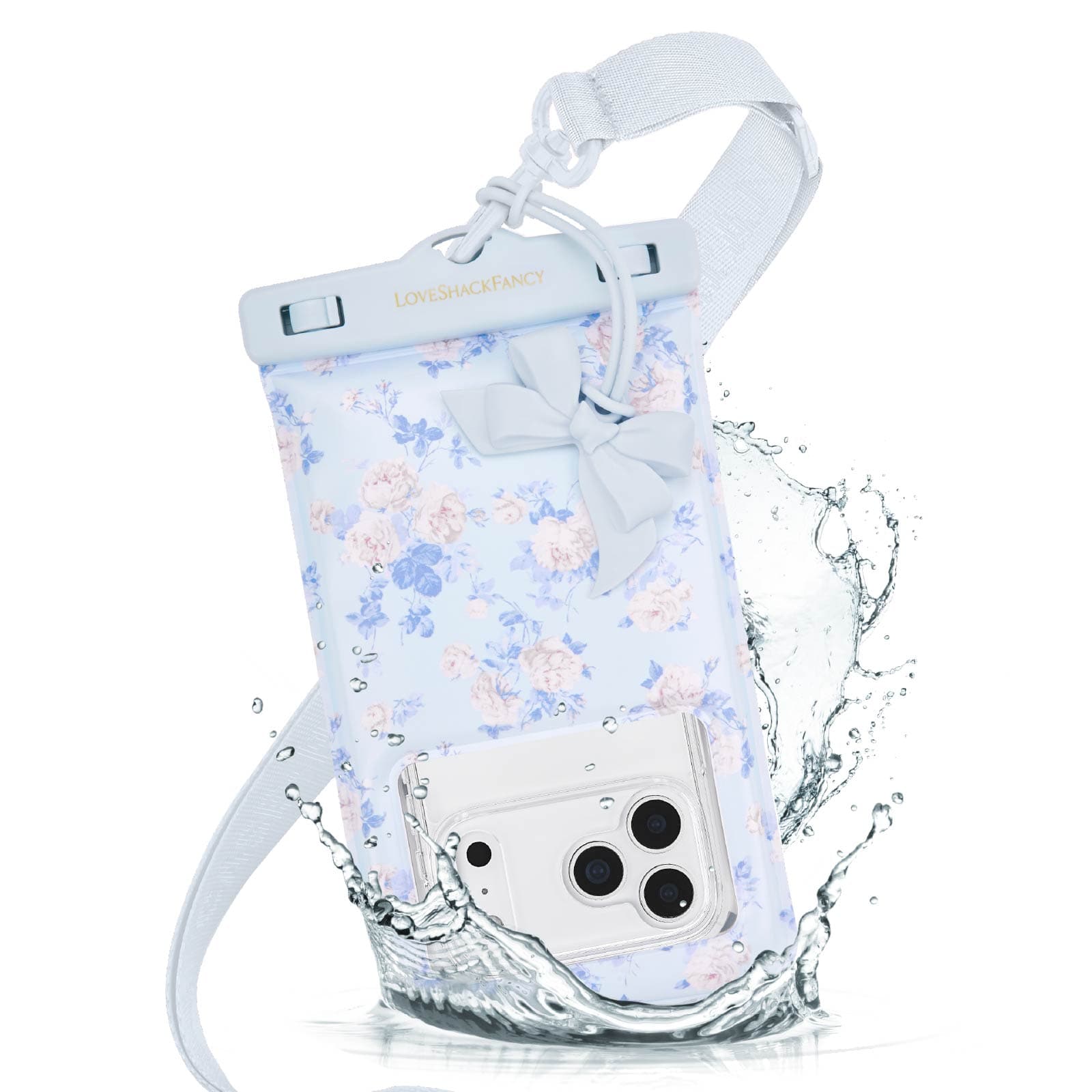 Case-Mate Waterproof Floating Phone Pouch pochette téléphone Happy Thoughts IP68