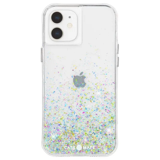 CASE-MATE Twinkle Ombre coque iPhone 12 / 12 Pro confettis