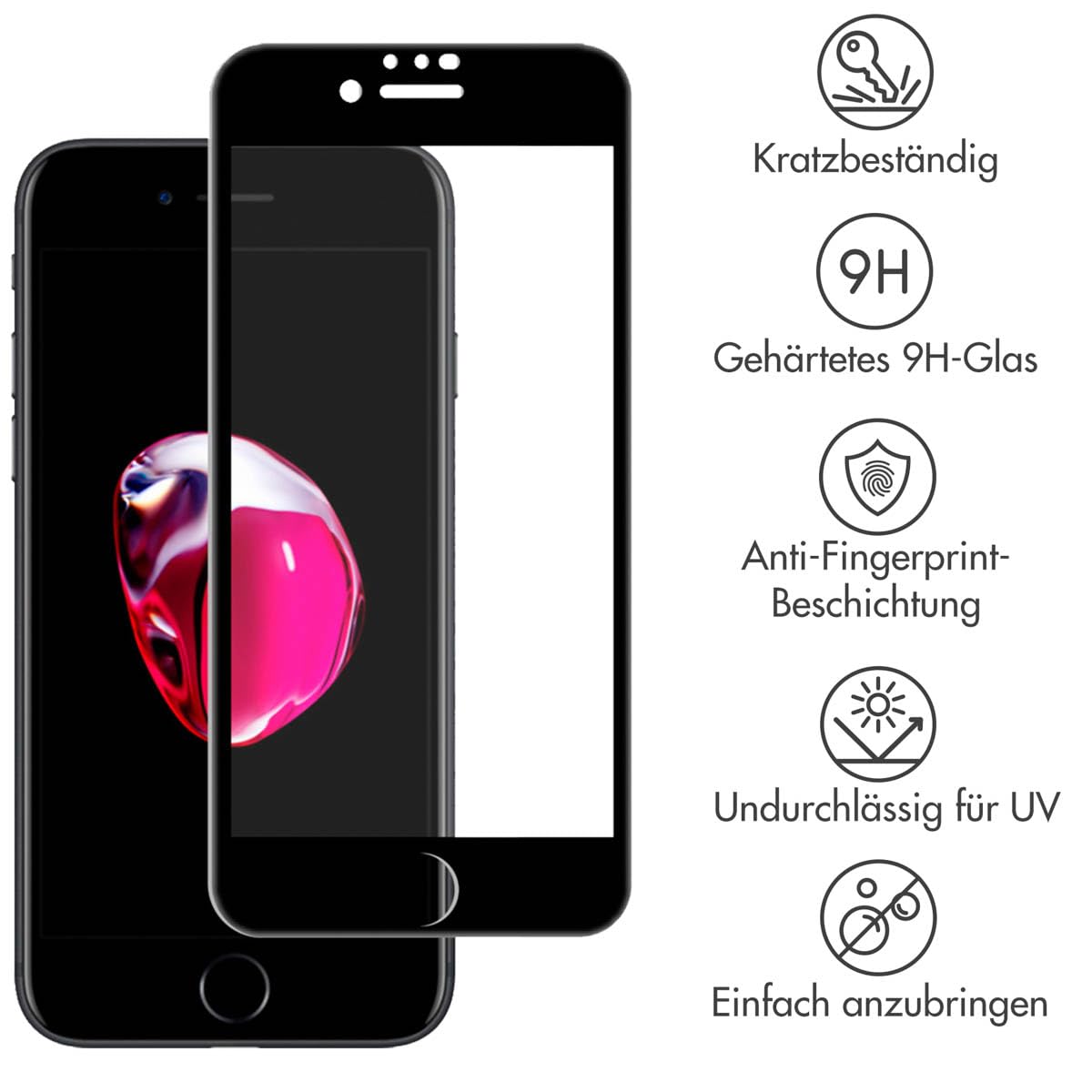 SELENCIA Protection d'écran en verre trempé Samsung Galaxy A71 – Edge to Edge