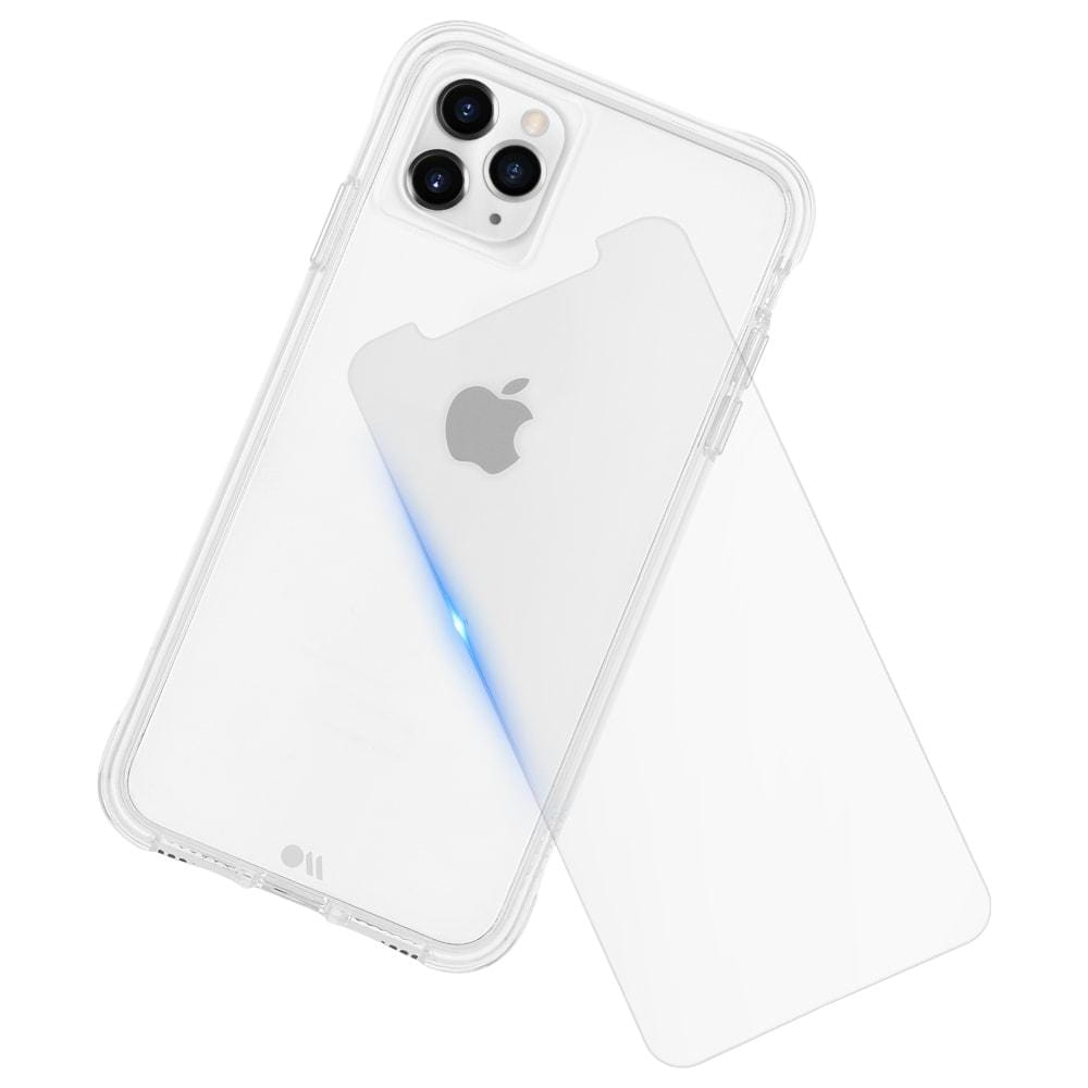 CASE-MATE Phone Cases Tough Clear Case + Screen Protector iPhone 11 Pro coque transparente