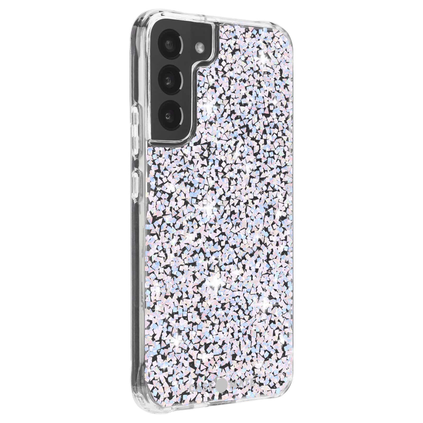 CASE-MATE Phone Cases Twinkle Diamond Galaxy S22+ coque bleu multicolore