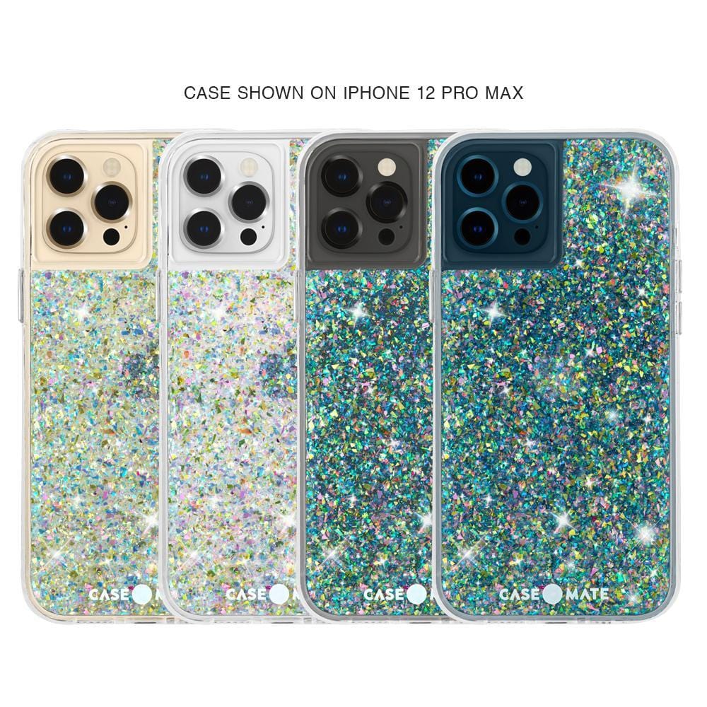 CASE-MATE Phone Cases Twinkle (Confetti) coque iPhone 12 Pro Max paillettes multicolores