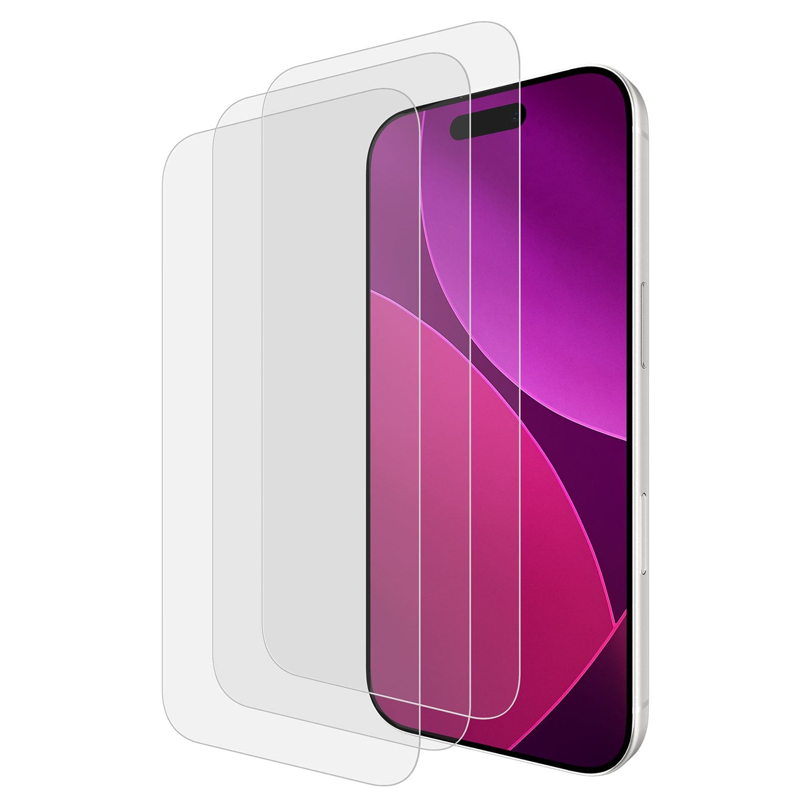 CASE-MATE Screen Protectors Easy Apply Glass Protection d’écran iPhone Air 3 pièces transparente