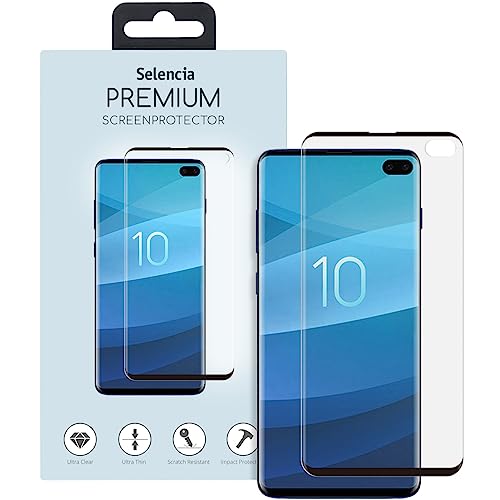 SELENCIA Protection d’écran en verre trempé G975F25113501 Galaxy S10 Plus 1 pièce 9H