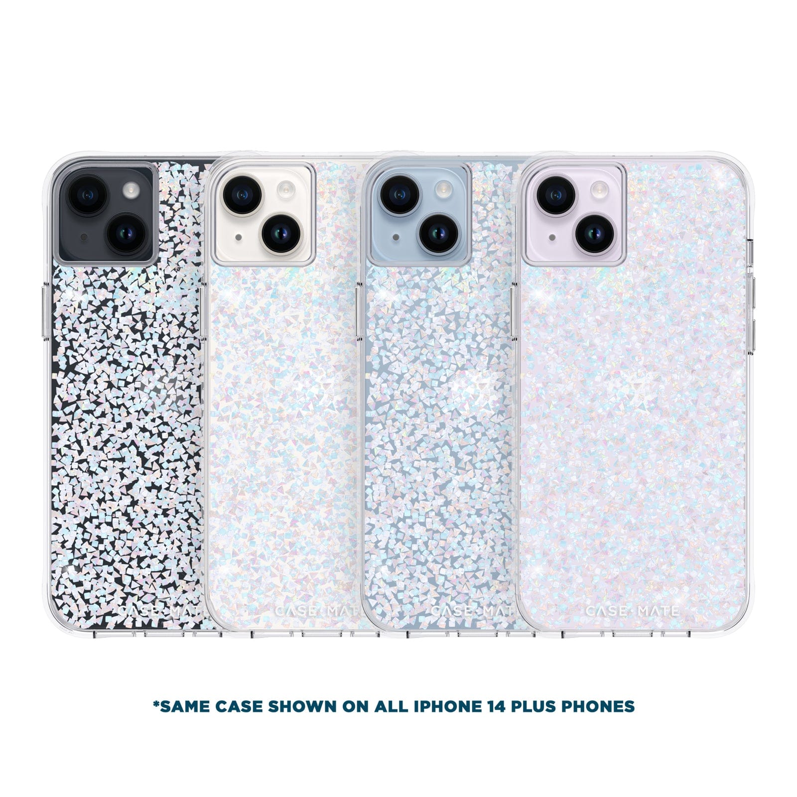 CASE-MATE Phone Cases Twinkle Diamond iPhone 14 Plus coque irisée