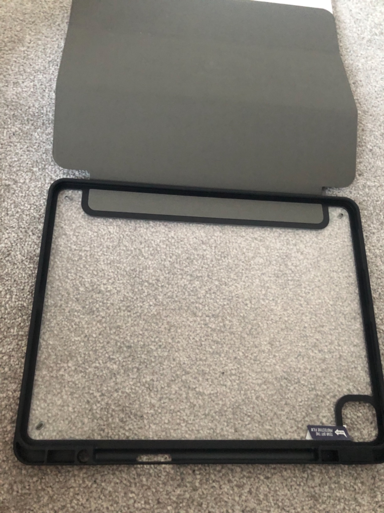 Dux Ducis Magi Series coque iPad Pro 12,9 pouces 2020-2022 noire magnétique