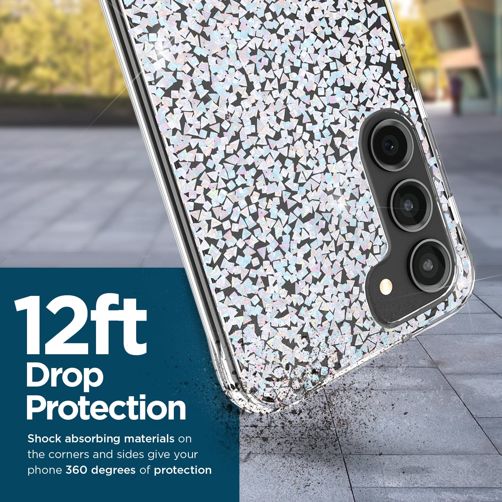 CASE-MATE Phone Cases Twinkle Diamond Galaxy S23+ coque brillante
