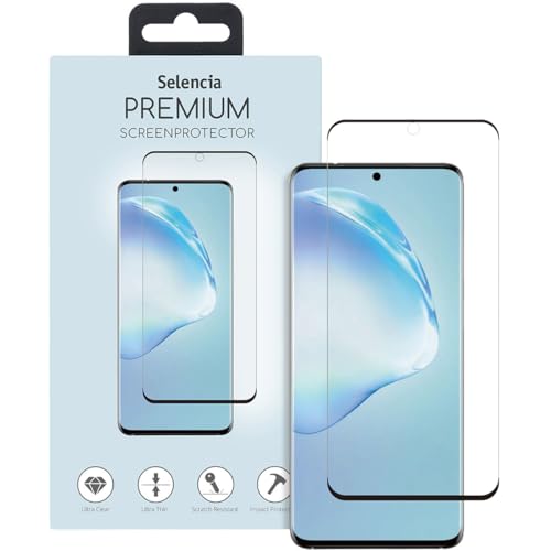 SELENCIA Protection d'écran en verre trempé Samsung Galaxy S20, 9H