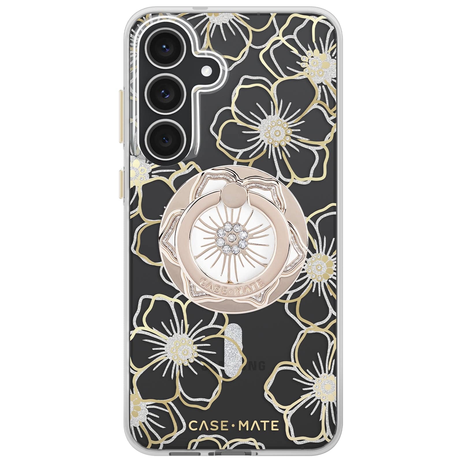 CASE-MATE Phone Cases Galaxy S25 FE coque Floral Gems antichoc