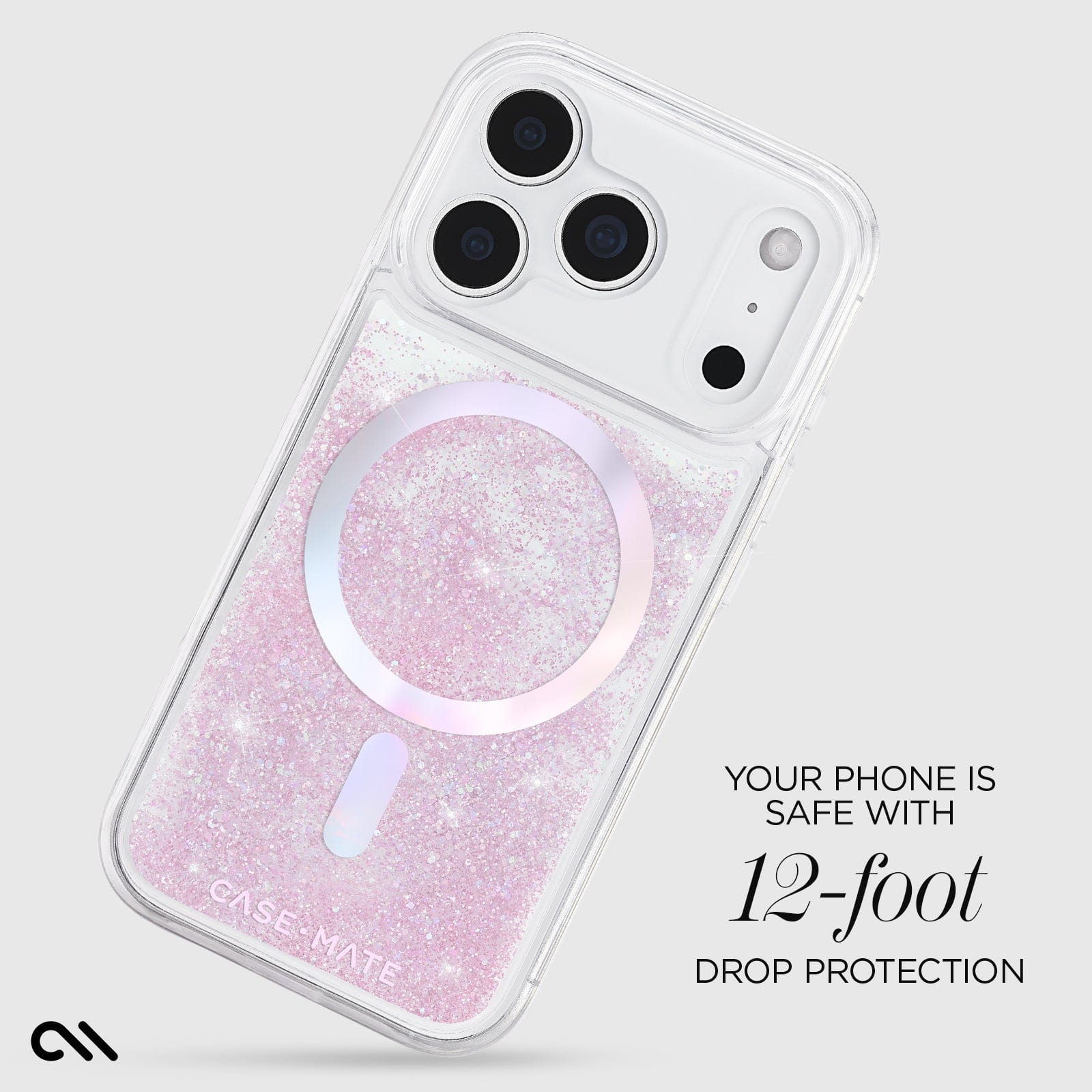 CASE-MATE Phone Cases Waterfall Soap Bubble® MagSafe coque iPhone 17 Pro irisée