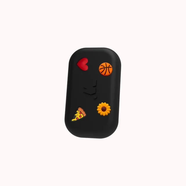 MoneyWalkie À clipser Walkie Charms Black moyen de paiement noir