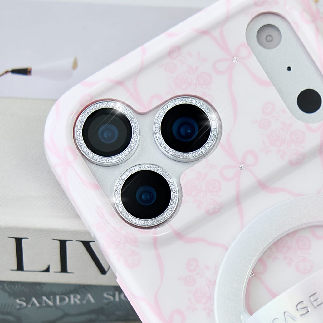 CASE-MATE Lens Protectors Camera Lens Protector iPhone 18 Pro / Pro Max protection caméra Twinkle Midnight Black