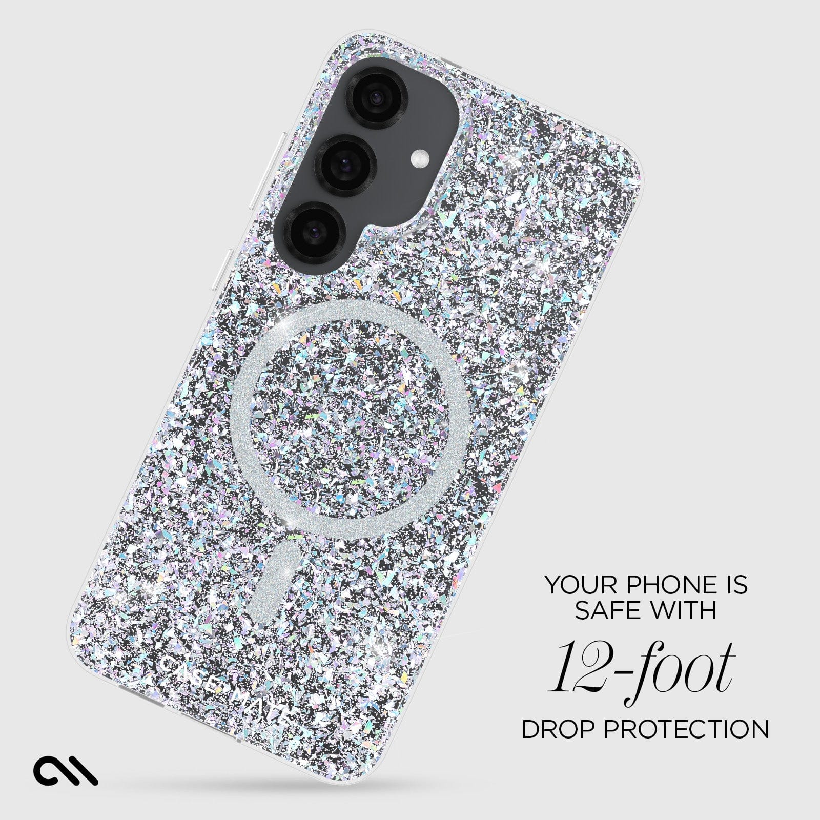 CASE-MATE Twinkle Disco with Magnet coque Galaxy S25+ irisée