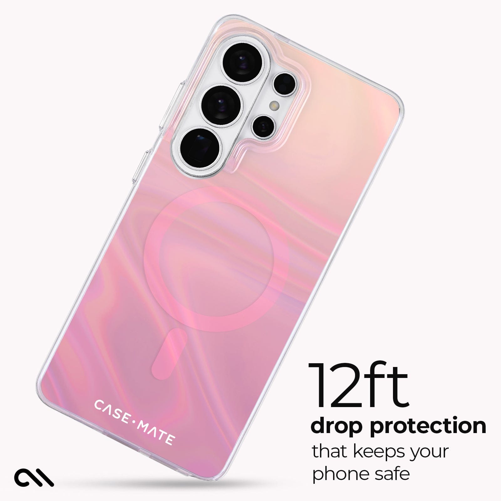 CASE-MATE Phone Cases Peach Soap Bubble with Magnet coque Galaxy S26 Ultra irisée
