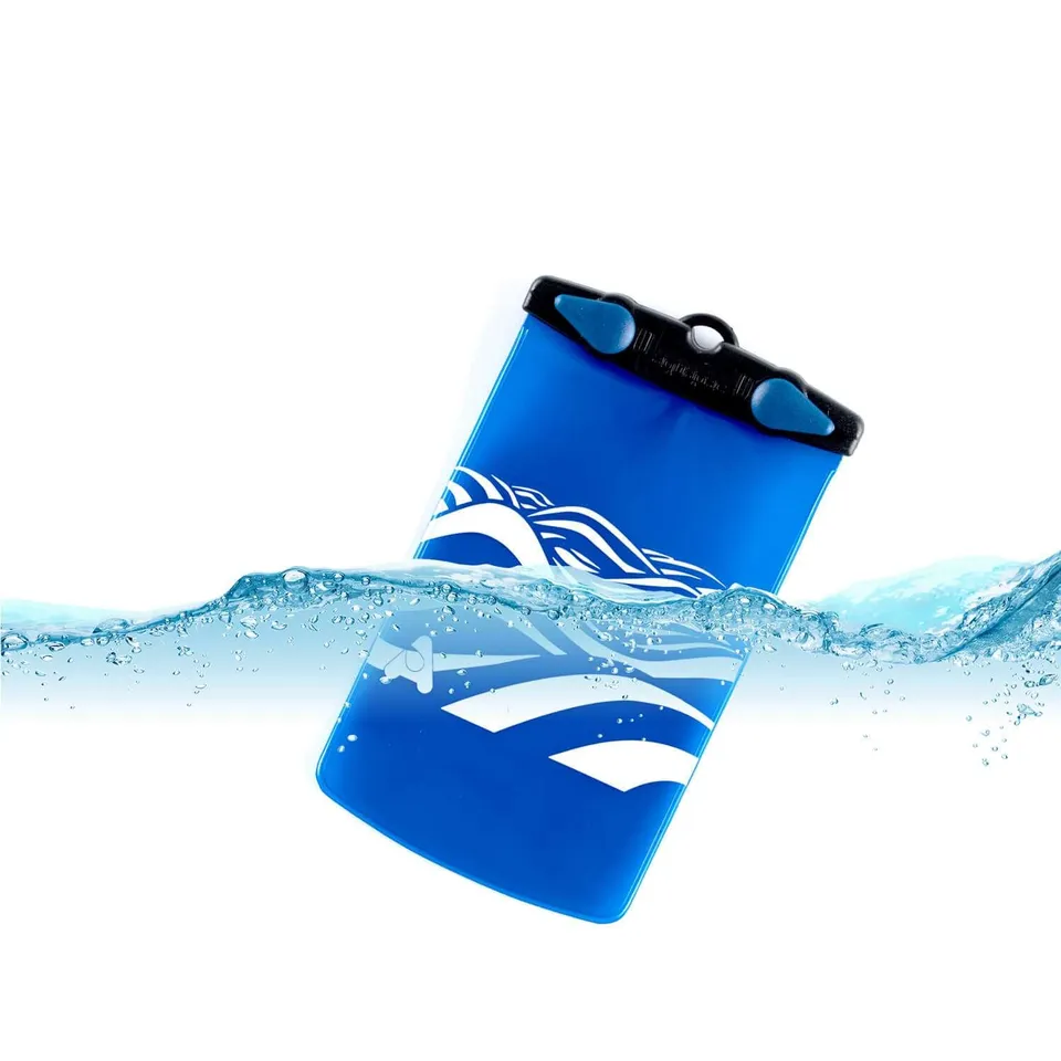 Aquapac Phones Wave Passport & Phone Case étui téléphone bleu TPU